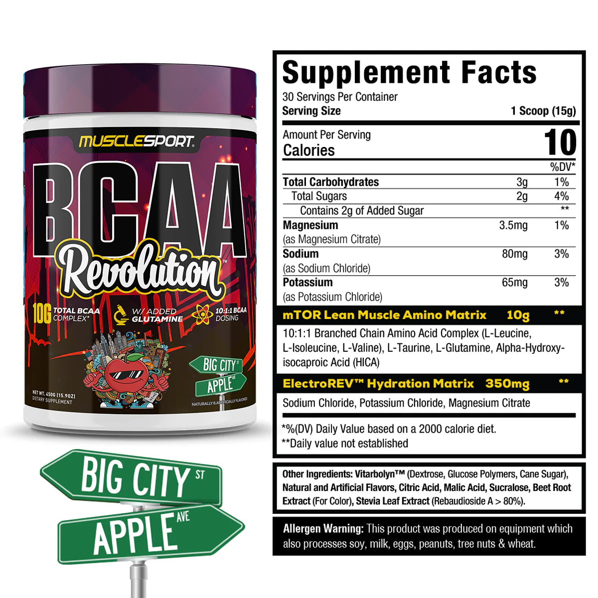 MuscleSport  BCAA Revolution™