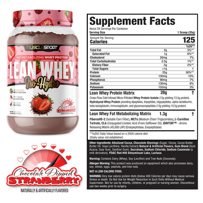 MuscleSport Lean WHEY 2 Lbs.