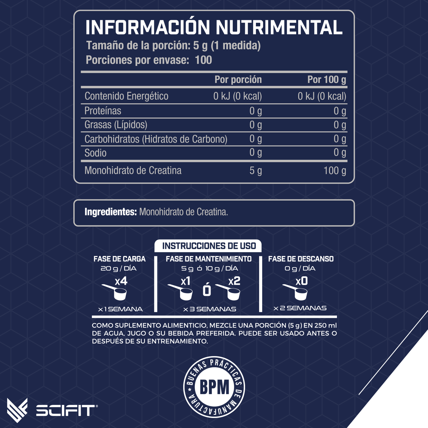 Sci Fit Creatina